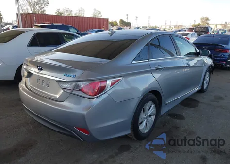 2015 Hyundai Sonata Hybrid z USA, uszkodzony, nr VIN KMHEC4A45FA124883